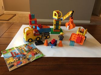Lego duplo big construction site 10813 outlet