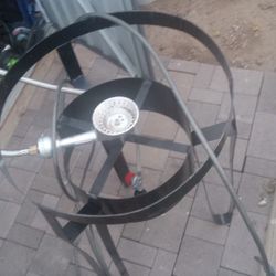 Propane Burner Outside Cooker