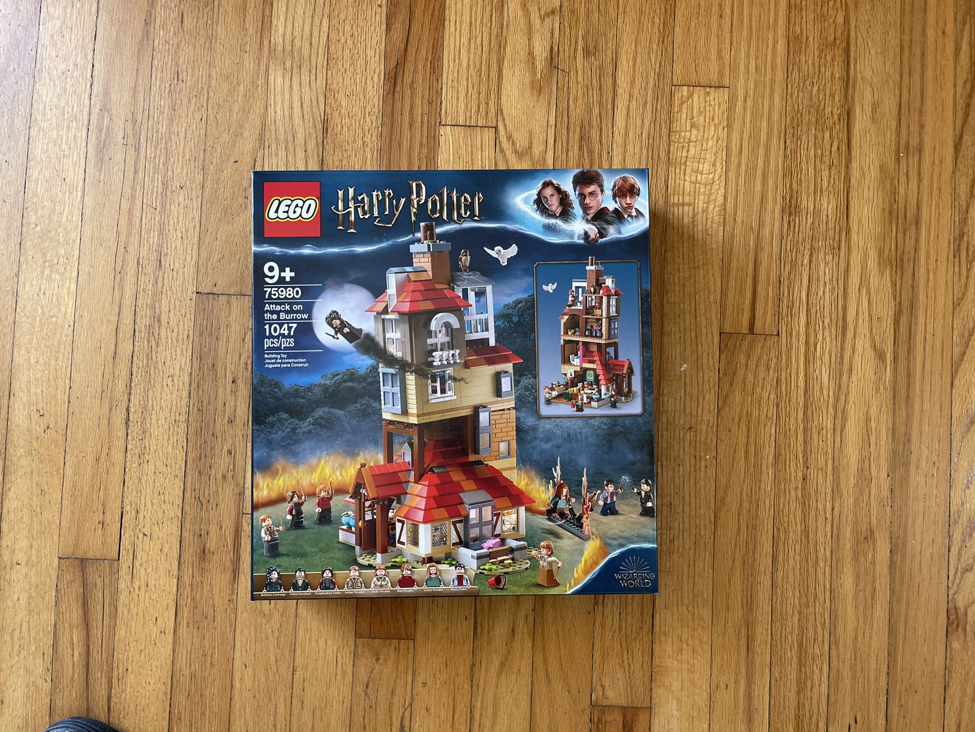 Lego Harry Potter Attack On The Burrow 75980