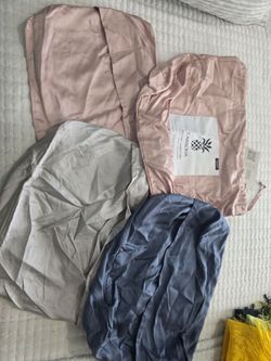 Bed sheet/pillow storage covers (cariloha brand) (4)