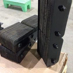 Laminated Rubber Dock Bumper, 20" x 7" (3 Available)