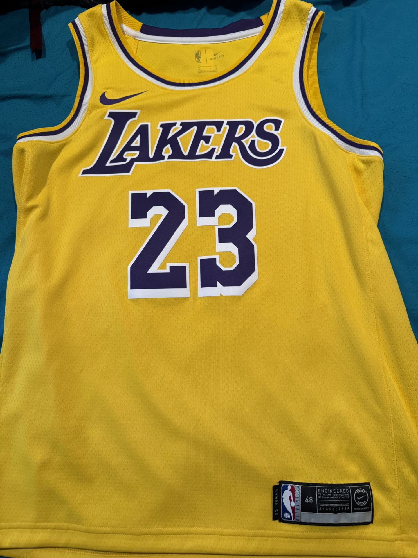 Lakers LeBron James Original Swingman Jersey L