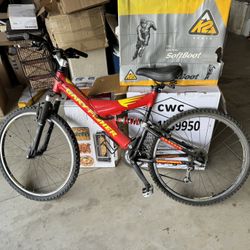 Gary Fisher Bike Red,yellow