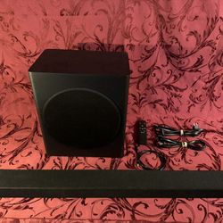 SAMSUNG PS-WR65BB Subwoofer with HW-A450/ZA Soundbar in Black 