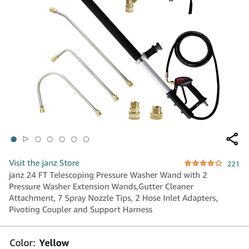 Pressure Washer Gutter Cleaner 