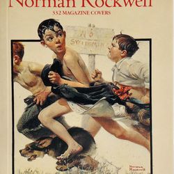 Norman Rockwell 332 Magazine Covers Tiny Folio 1st Edition 8th Printing