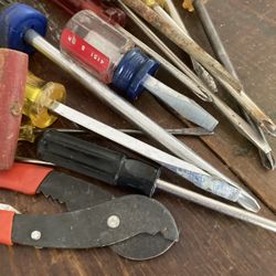 Variety Of Screw Drivers