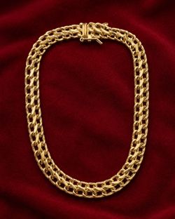 18K Italian Gold Link Bracelet