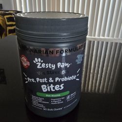 Pre, Post And Probiotic Bites For Dogs UNOPENED 