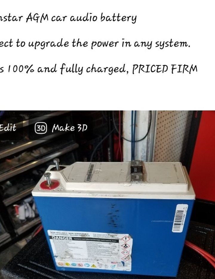 Car Audio Battery