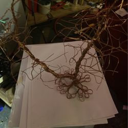 Hand Made Copper Wire Tree!