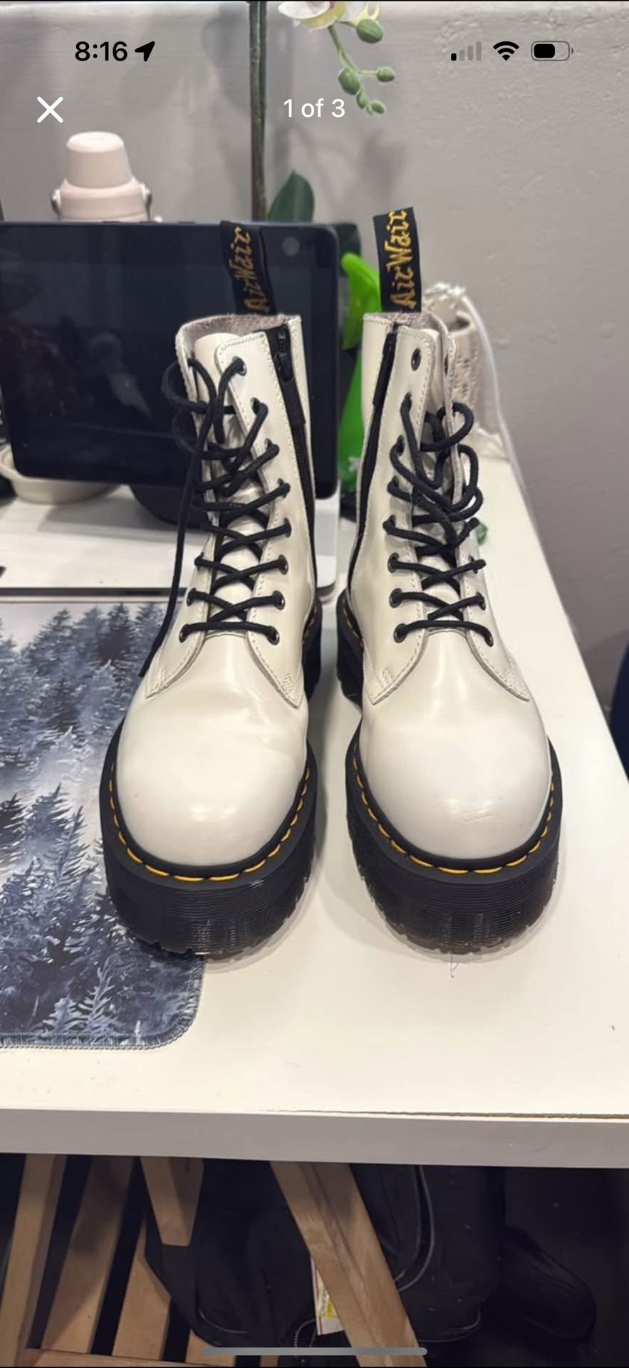 White Platform Doc Marten’s