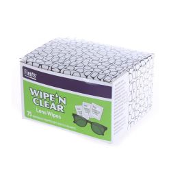 Open-Box New Flents Lens Wipes with Anti-Streak Multi-Purpose 75 Count Retail $9.00