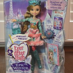 Ever After High Epic Winter Ashlynn Ella Doll (NIB)