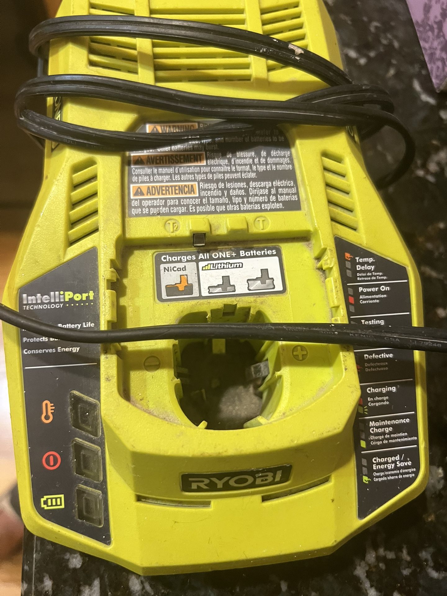 Ryobi 18 Volt Charger