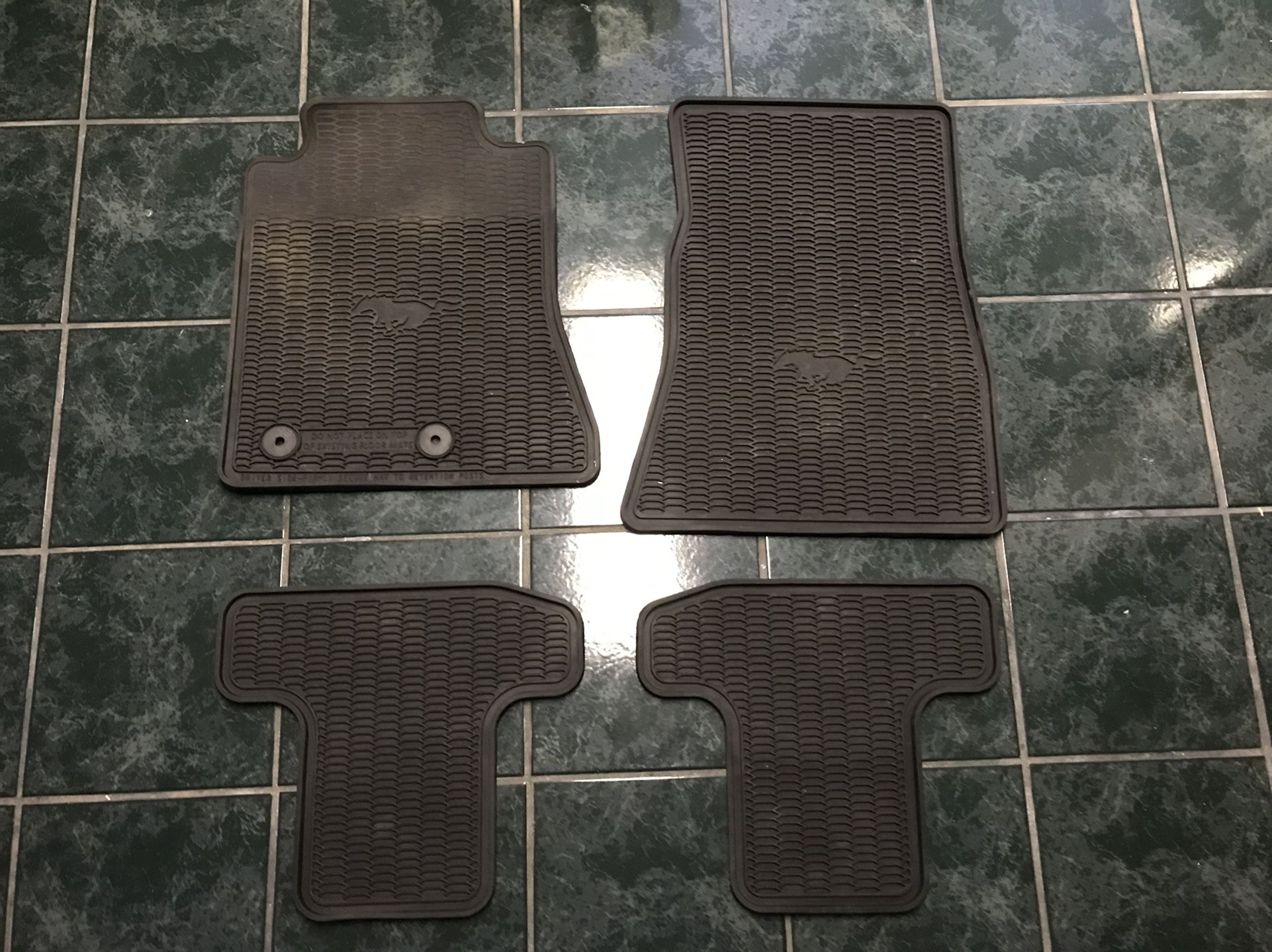 OEM Ford Mustang GT Weather Mats