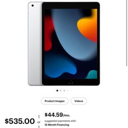 $400 iPad (9th Generation) 64 GB