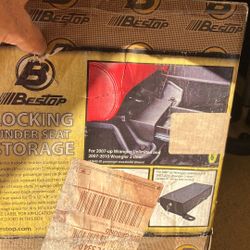 Jeep Wrangler Under Seat Locking Storage