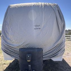 CalMark Travel Trailer Sunbrella Cover 35.2 Length Heavy Duty