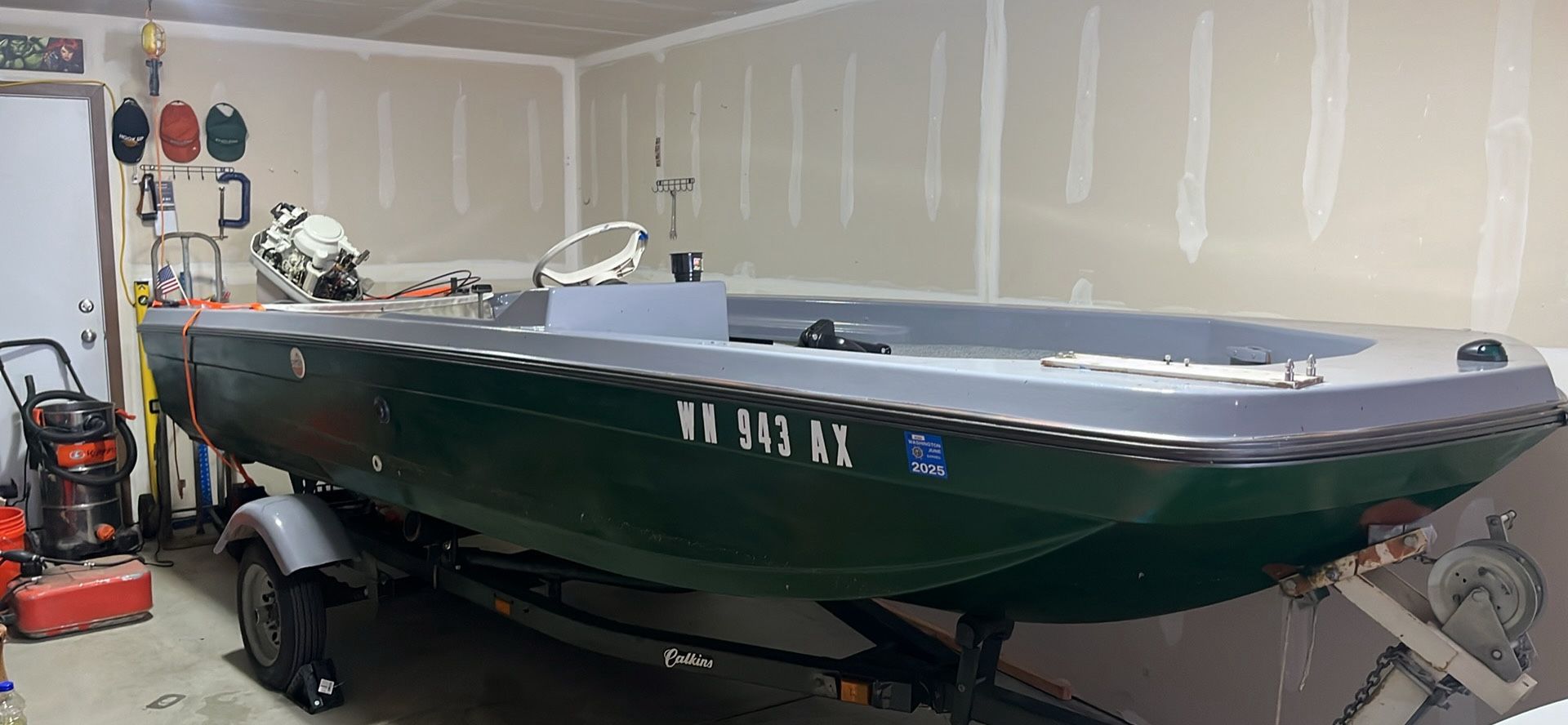 1976 Chrysler Bass Boat.