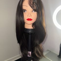 28” Brown Wig