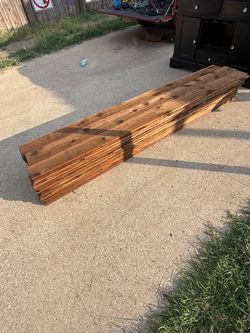 8ft cedar pikets