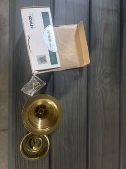 Kohler Sink Strainer Gold/Brass