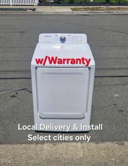 Excellent Samsung Electric 220v Dryer Local Delivery With Warranty