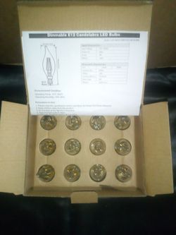 New LED Bulbs*See Description
