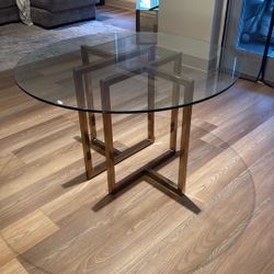 Glass Dining Table 