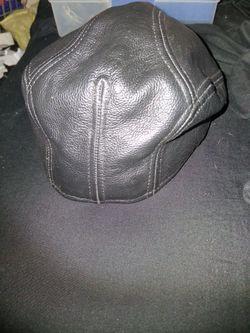 Really nice Black leather hat