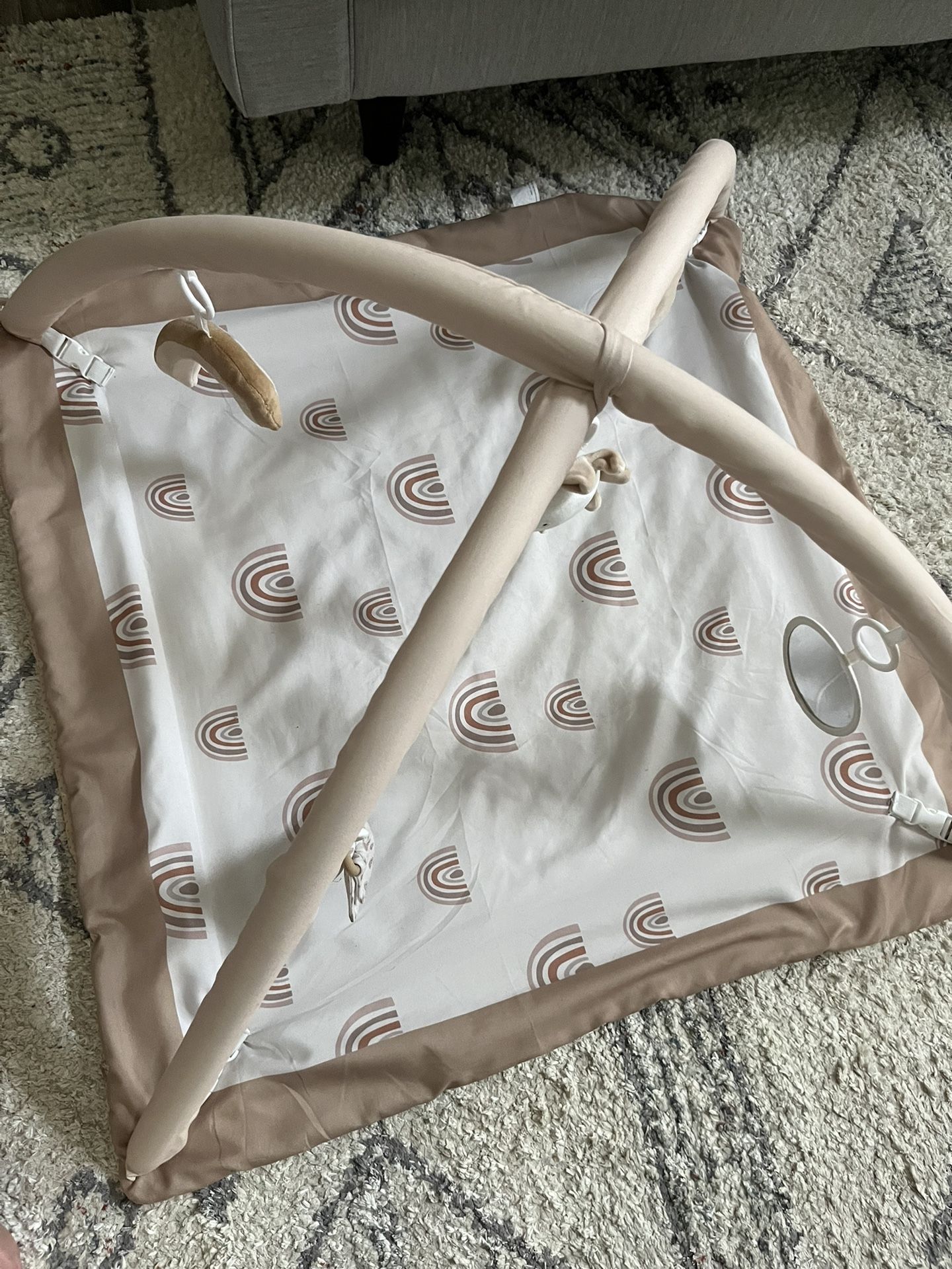 Infant Floor Play Mat w/ Removable Toys