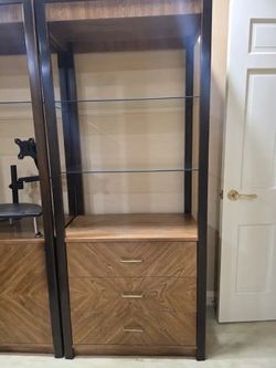 Cabinet With shelves and drawers