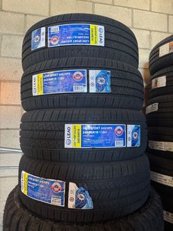 265/60r18 lion sport installation and balance include