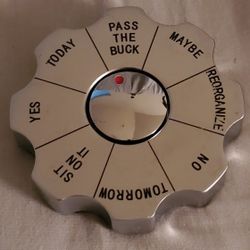 Vintage 1980s Bey-Berk Decision Maker Paperweight, EUC