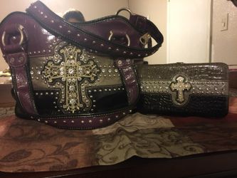 Montana West purse and wallet