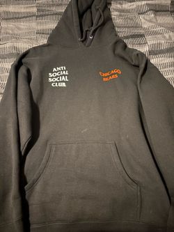 Anti social Chicago bears hoodie