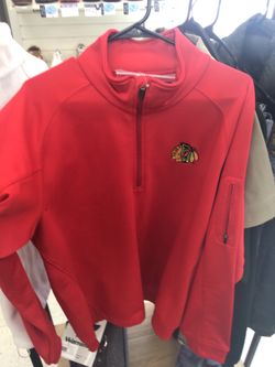 Black hawks sweater