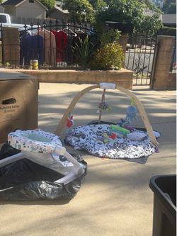 Baby seat and tummy time mat