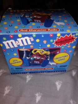 M&M Red Character Radio Collectors Series