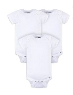 Gerber white baby onesies 3 pack