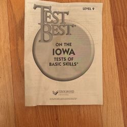Iowa Level 9 Practice Test 