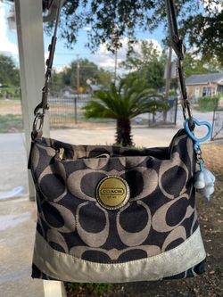 Denim & Silver Coach
