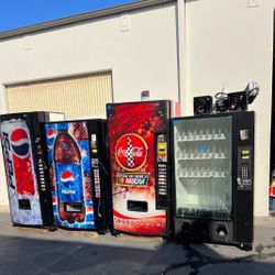 VENDING MACHINES SODA AND SNACK COMBO