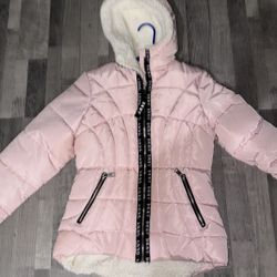 DKNY Puffer Light Pink Jacket 14/16 Girls