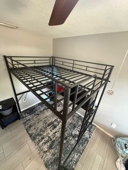 Bed Frame Loft Style Bunk