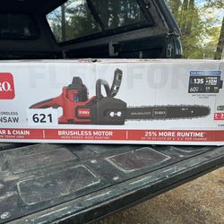 Toro Flex-Force 60-volt Max 16-in Brushless Battery 2.5 Ah Chainsaw (Battery and Charger Included)