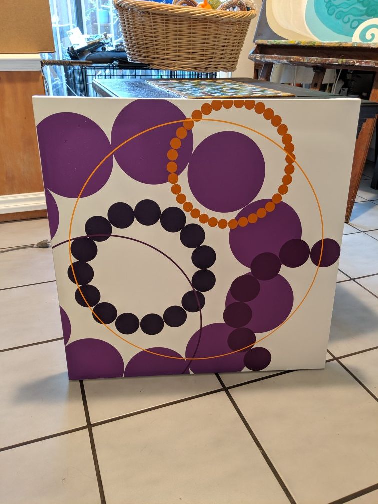 Art on canvas. Abstract