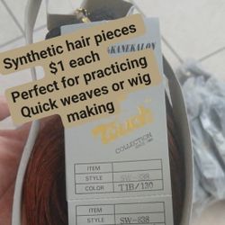 Hair Pieces (Synthetic 