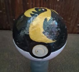 Hand painted Eeveelution Pokeball